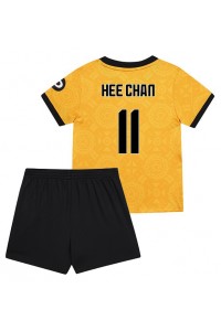 Fotbalové Dres Wolves Hee-chan Hwang #11 Dětské Domácí Oblečení 2025-26 Krátký Rukáv (+ trenýrky)